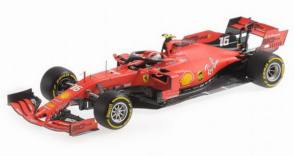 Модель 1:18 Ferrari SF90 №16 1st F1 Winner GP Belgium (Charles Leclerc)