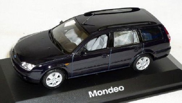 Модель 1:43 Ford Mondeo Turnier 2001 SW - dark blue met