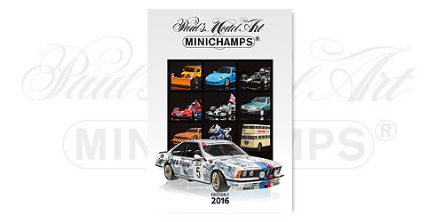 PMA Minichamps Catalogue - 2016 Edition 1 KATPMA116 Модель 1:1