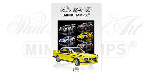 Модель 1:1 PMA Minichamps Catalogue - 2016 Edition 3 (BMW)