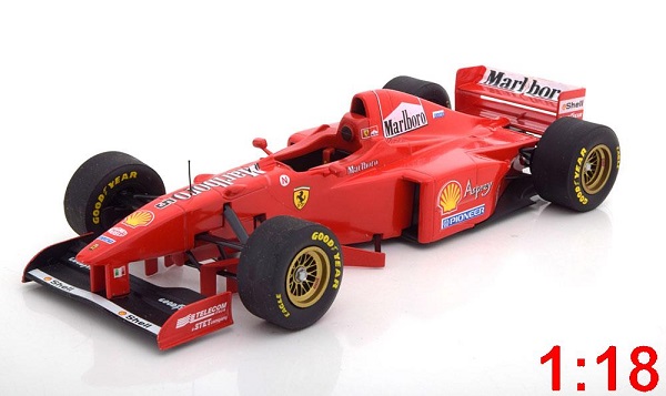 Модель 1:18 Ferrari F310B №5 mit Marlboro, Sondermodell von Shell, Verpackung leicht beschädigt (Michael Schumacher)