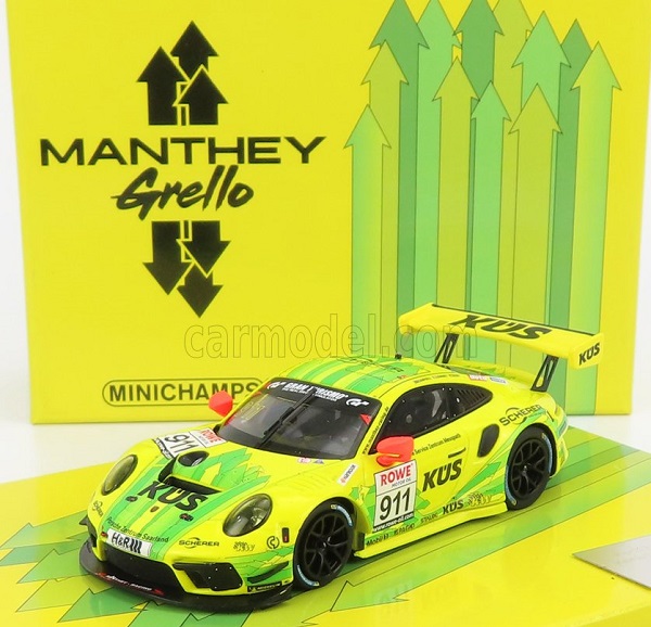 Модель 1:43 Porsche 911 991-2 GT3 R Team Manthey Racing №911 Vln 24h Nurburgring 2020 (M.Campbell - L.Kern - M.Jaminet - J.Anlauer)