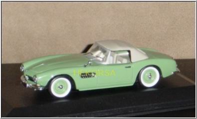 bmw 507 softtop - green/grey MIN22522 Модель 1:43