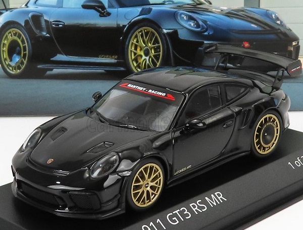 porsche 911 991-2 gt3 rs mr team manthey racing 2018 - golden rims, black MR-911-GT3RS-44 Модель 1:43
