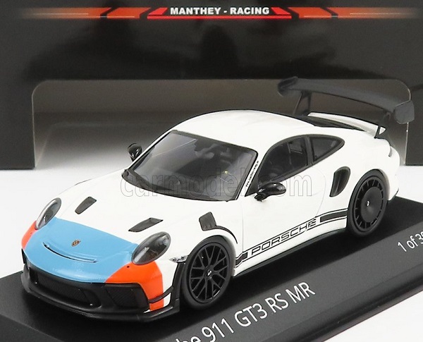 porsche 911 991-2 gt3 rs mr team manthey racing 2020, white light blue MR-911-GT3RS-46 Модель 1:43