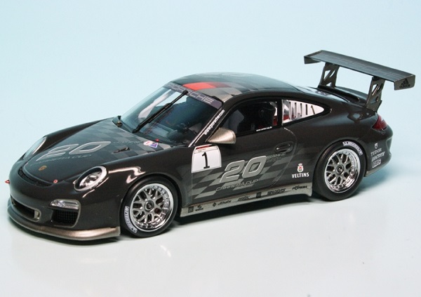 Porsche 911 GT3 Cup (997/2) race-car (2010) "20 Jahre Porsche Carrera Cup" MINPOR065 Модель 1:43