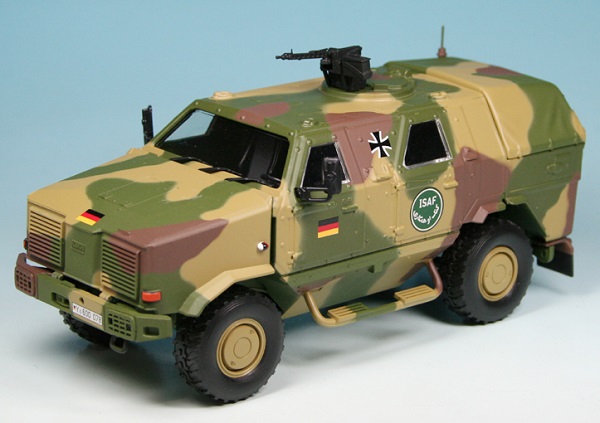 "Dingo" KMW Allschutz-Transport-Fahrzeug ATF "ISAF / Bundeswehr" (Base Mercedes-Benz Unimog)