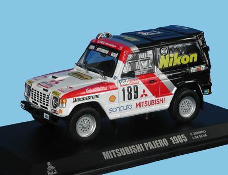 Модель 1:43 Mitsubishi Pajero №189 Rallye Dakar (P.Zaniroli - J.Da Silva)