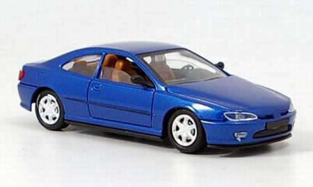 peugeot 406 coupe - blue 142831 Модель 1:43