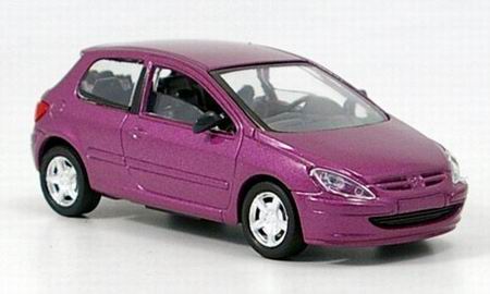 Модель 1:43 Peugeot 307 - lila