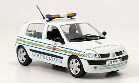 Модель 1:43 Renault Clio, Police