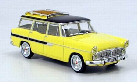 Модель 1:43 Simca Vedette Marly, yellow-black