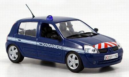 Модель 1:43 Renault Clio «Gendarmerie»