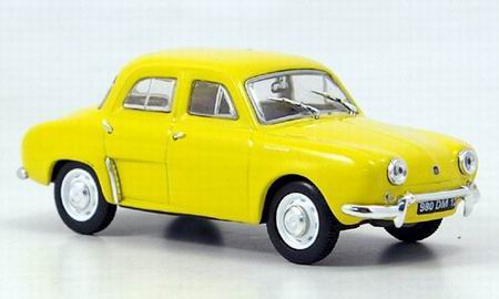 Модель 1:43 Renault Dauphine - yellow
