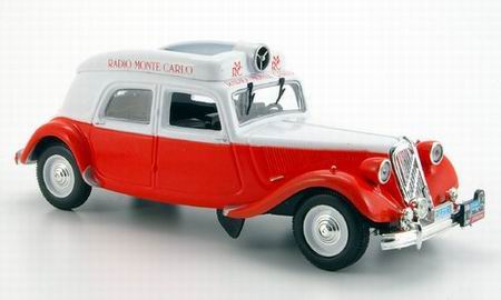 Модель 1:43 Citroen Traction 15/6 «Radio Monte-Carlo» - red/white