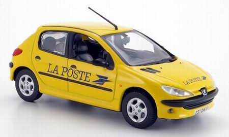 Модель 1:43 Peugeot 206 «La Paste»