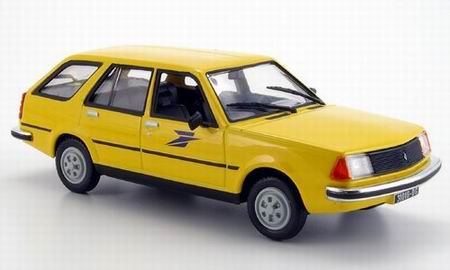 Модель 1:43 Renault 18 Break «La Poste» - yellow