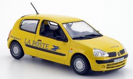 Модель 1:43 Renault Clio II «La Poste» - yellow