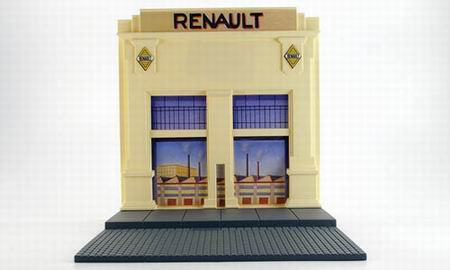 Модель 1:43 Renault mini-diorama