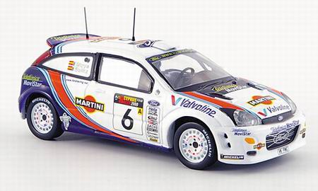 Модель 1:43 Ford Focus WRC №6 Rally Zypern (Carlos Sainz - Luis Moya)