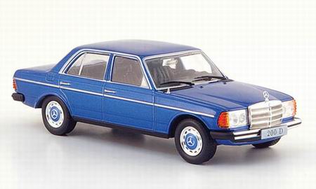 Модель 1:43 Mercedes-Benz 200 D (W123) - blue