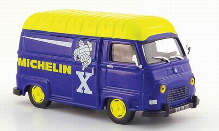 renault estafette «michelin» blau/yellow, 155699 Модель 1:43