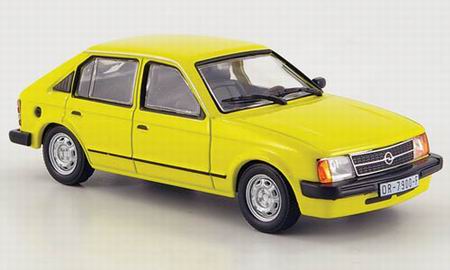 Модель 1:43 Opel Kadett D 1.6 S (4-door) - yellow
