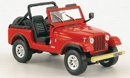 Модель 1:43 Jeep CJ-7 Laredo - red