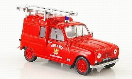 renault r4 fourgon pompiers nizza 161128 Модель 1:43
