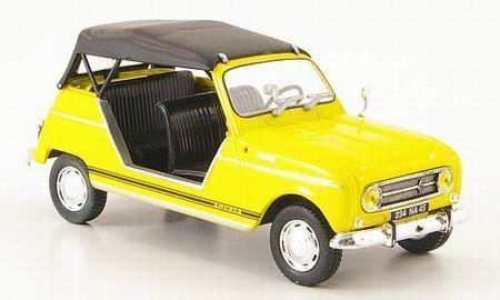 Модель 1:43 Renault R4 Plein Air - yellow