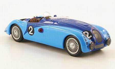 Модель 1:43 Bugatti T57G №2 Winner 24h Le Mans (Jean-Pierre Wimille - Robert Marcel Charles Benoist)