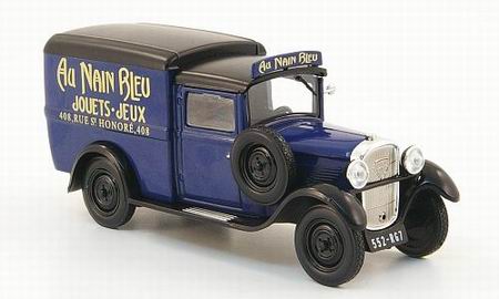 Модель 1:43 Peugeot 301 Fourgon «Au Nain Bleu»