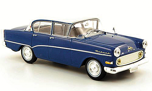 Модель 1:43 Opel Rekord P1 - blue