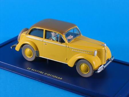 Модель 1:43 Opel Olympia Tintin in King Ottokar`s Zeptre