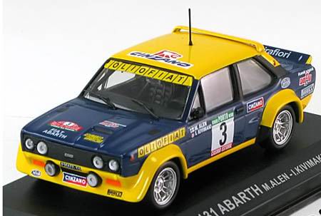 Модель 1:43 FIAT 131 Abarth №3 Rally Portugal (Markku Alen - Ilkka Kivimaki)