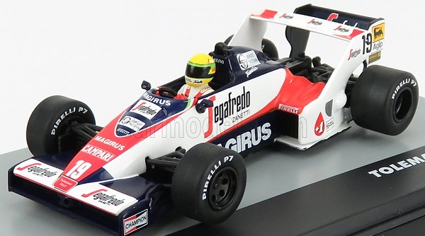 Модель 1:43 Toleman TG183B №19 BRAZILIAN GP (Ayrton Senna)
