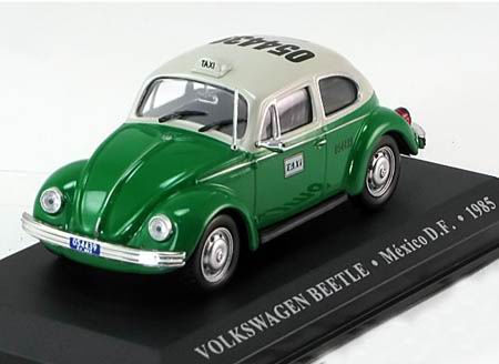 Модель 1:43 Volkswagen Beetle Taxi Mexico D.F.