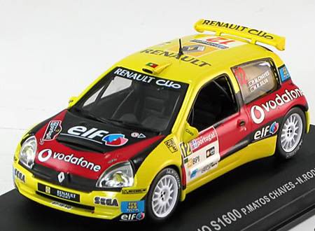 Модель 1:43 Renault Clio S1600 №12 Rally Portugal Matos Chaves/Rodrigues 2005
