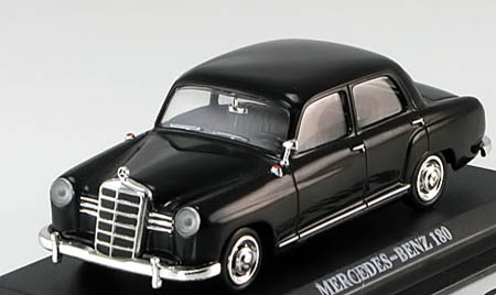 Модель 1:43 Mercedes-Benz 180 «Ponton» - black