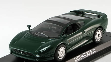jaguar xj 220 - dark green 42817 Модель 1:43