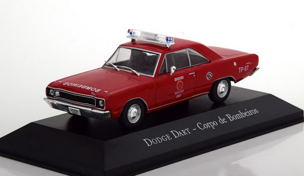 Модель 1:43 Dodge Dart Corpo de Bombeiros - red