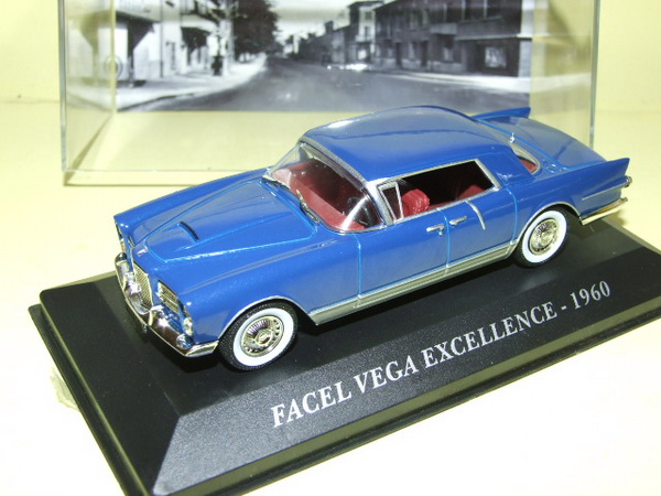 facel-vega excellence - blue A60622 Модель 1:43