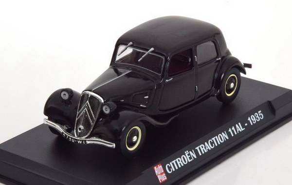 citroen traction 11al - black A63568 Модель 1:43
