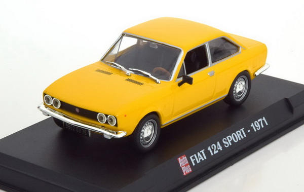 Модель 1:43 FIAT 124 Sport - yellow