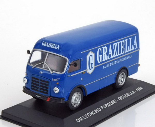 om leoncino furgone «graziella» - blue AF052 Модель 1:43