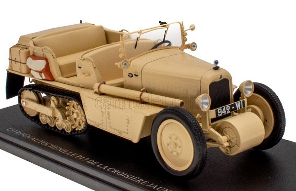 Модель 1:24 Citroen Autochenille P17 De La Croisiere Jaune 1930 (Military Sand)