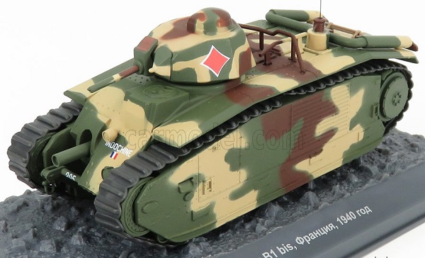 Модель 1:43 Char B1 bis (французский тяжелый танк)