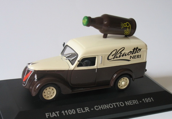 Модель 1:43 FIAT 1100 ELR «Chinotto Neri» - dark brown/creme