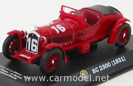 Модель 1:43 Alfa Romeo 8C 2300 №16 Winner 24h Le Mans (E.Howe - Sir Henry 