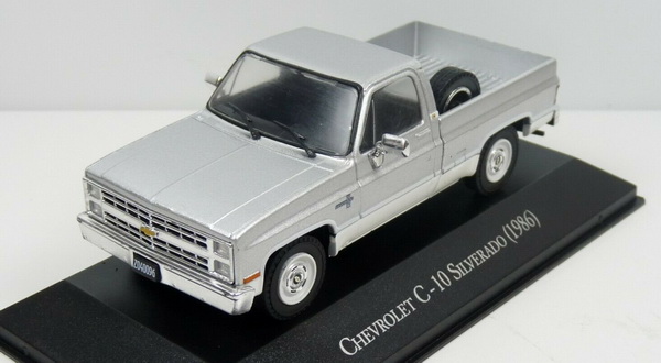 Модель 1:43 Chevrolet C-10 Silverado Pick-Up - серия «Autos-Inolvidables-Anos-80-90»